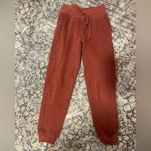 Lululemon Athletica Maroon Jogger Pants